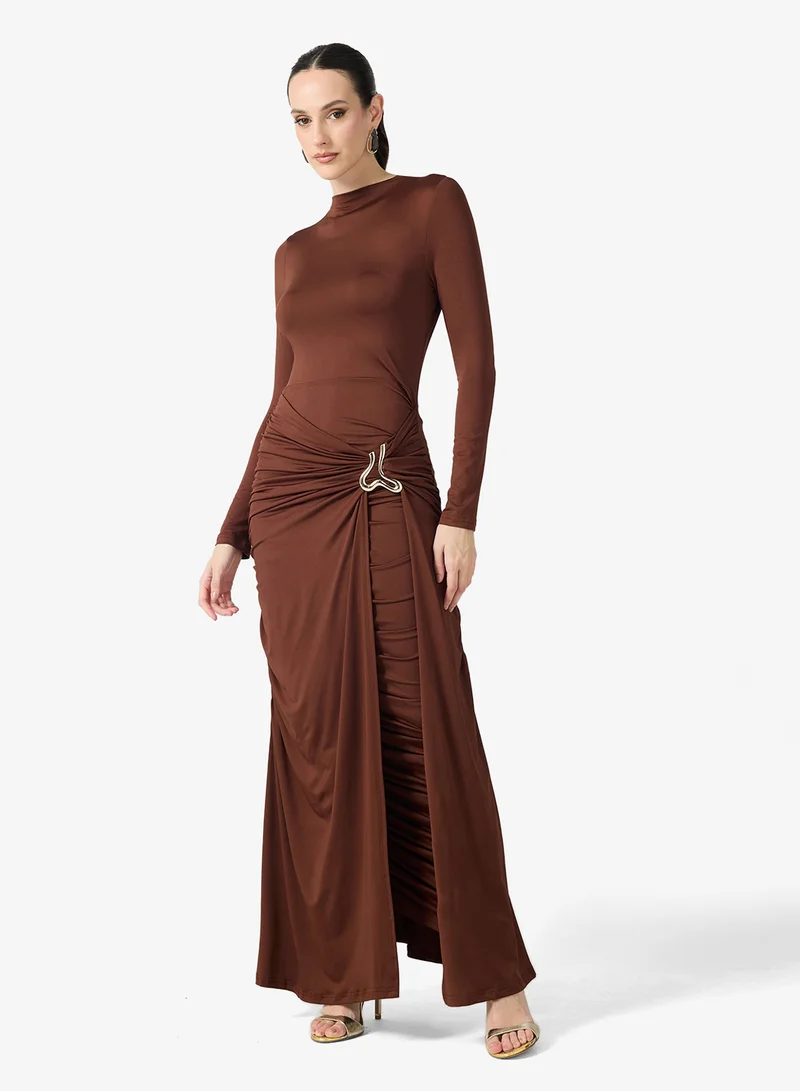 ELLA Drape Bodycon Dress